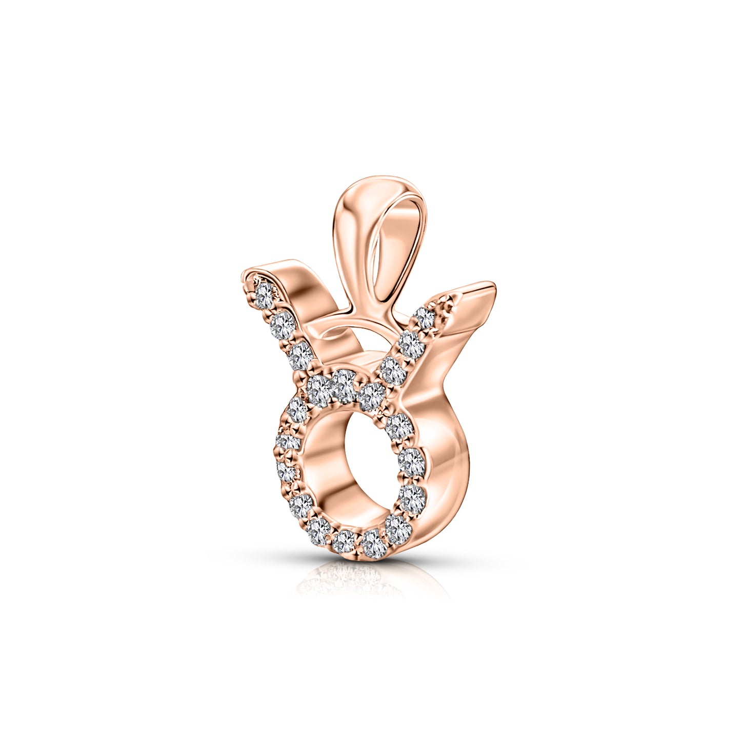 Custom Diamond Pendants | Naki Tech Diamond Zodiac Pendants In Gold