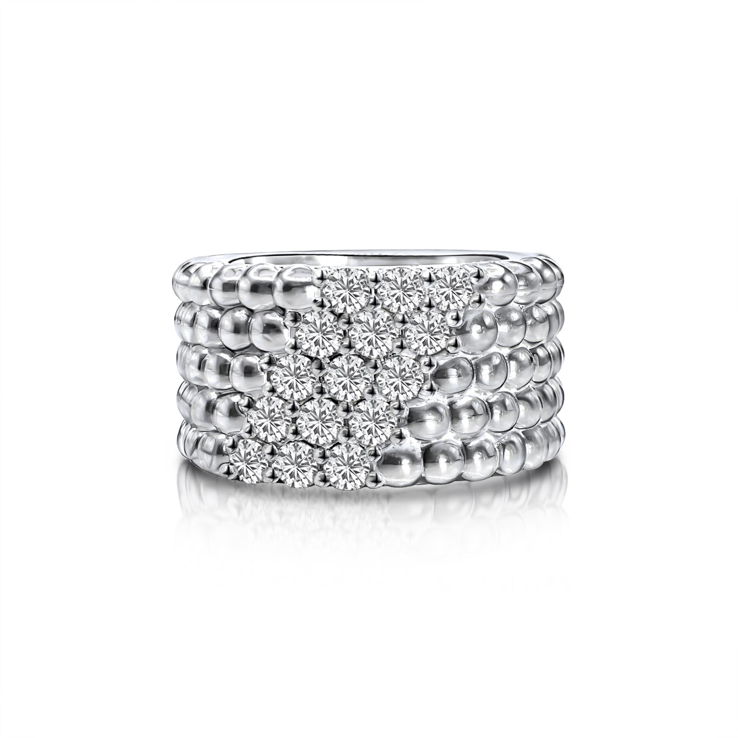 Bead Ring | Silver Ring