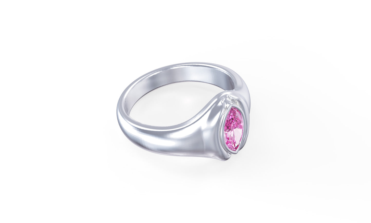 Signet Ring For Women | Silver Signet Ring