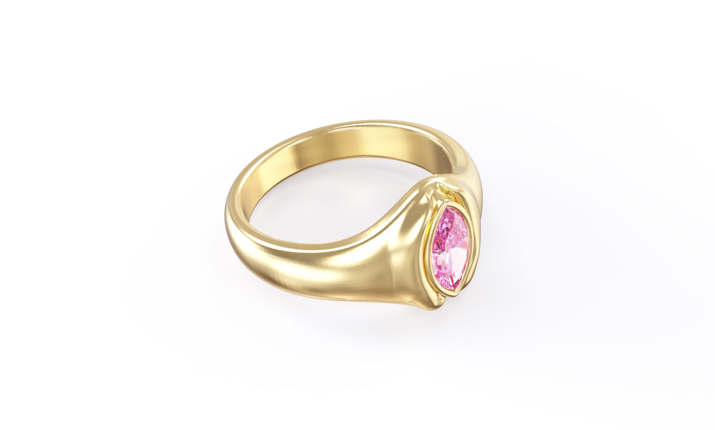 Signet Ring For Women | Gold Signet Ring