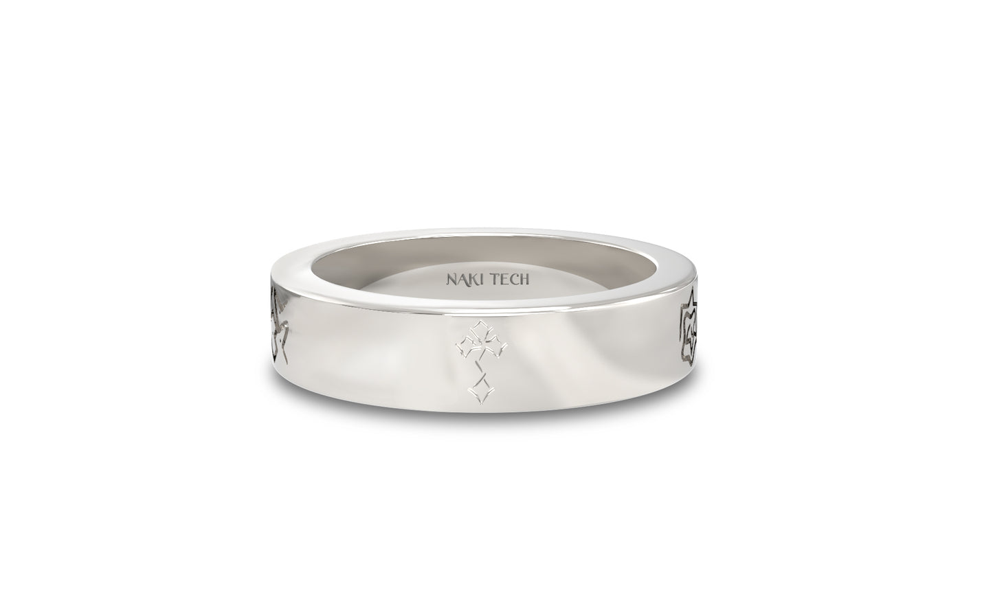 One Piece Ring | White Gold Ring