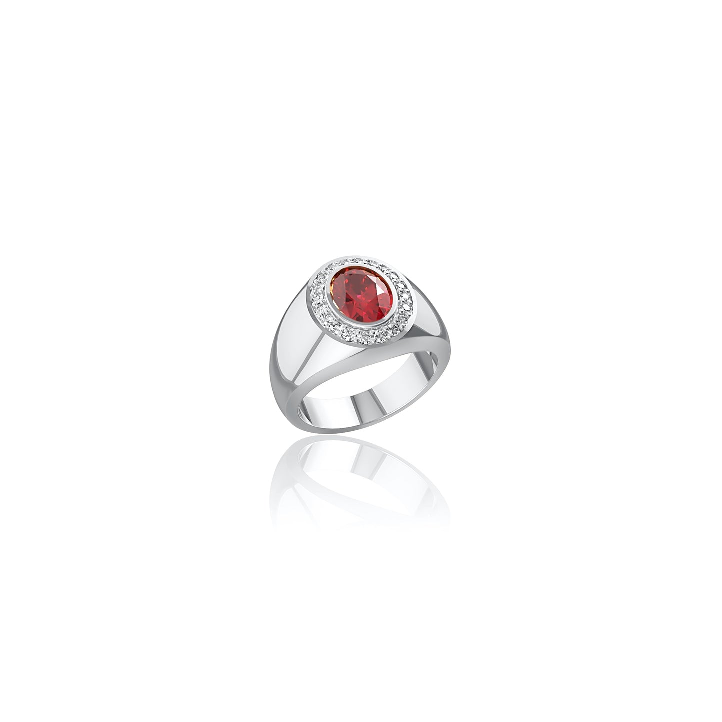 Men's Ruby Ring | Men's Garnet Rings