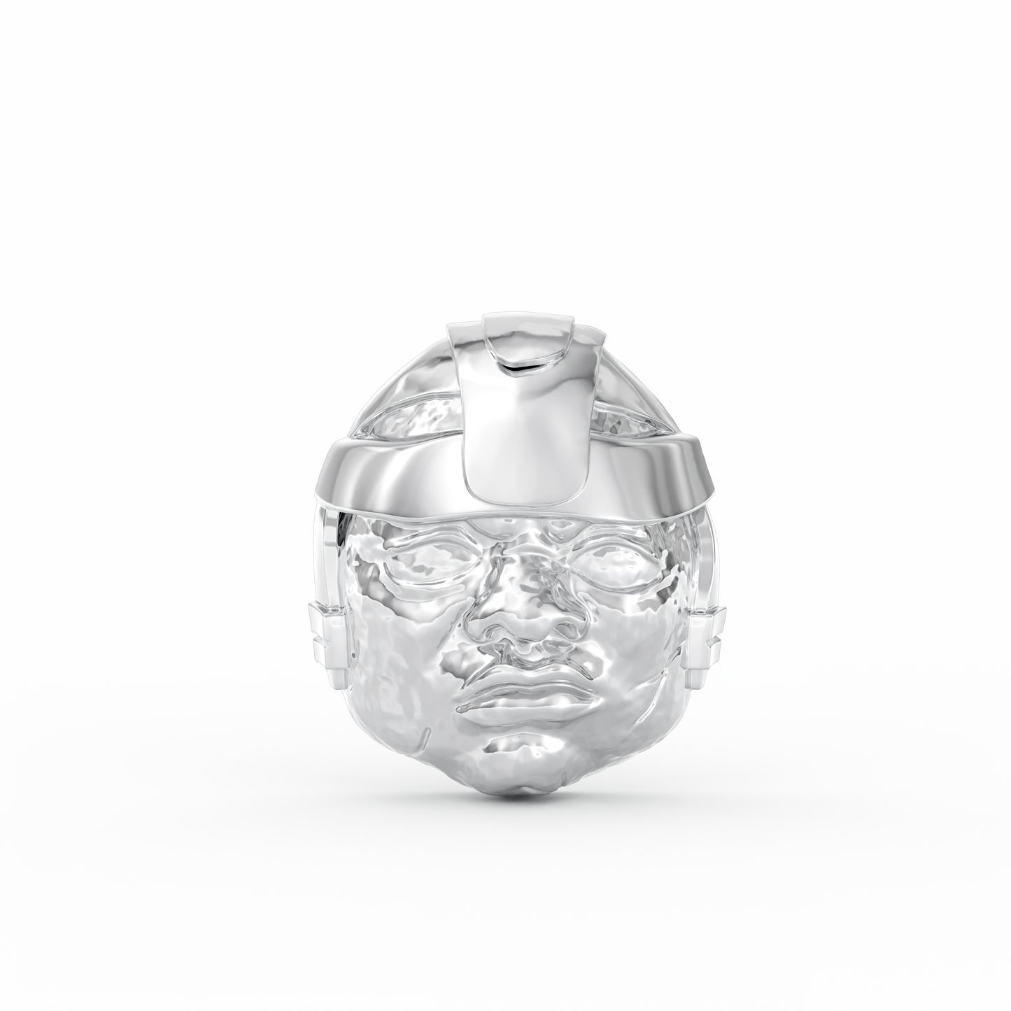 Head Of Olmec Earrings - By Naki Tech