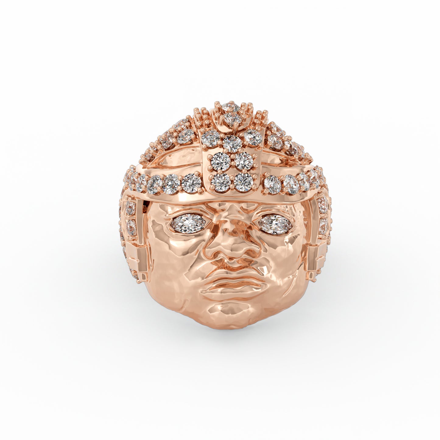 Head of Olmec Ring