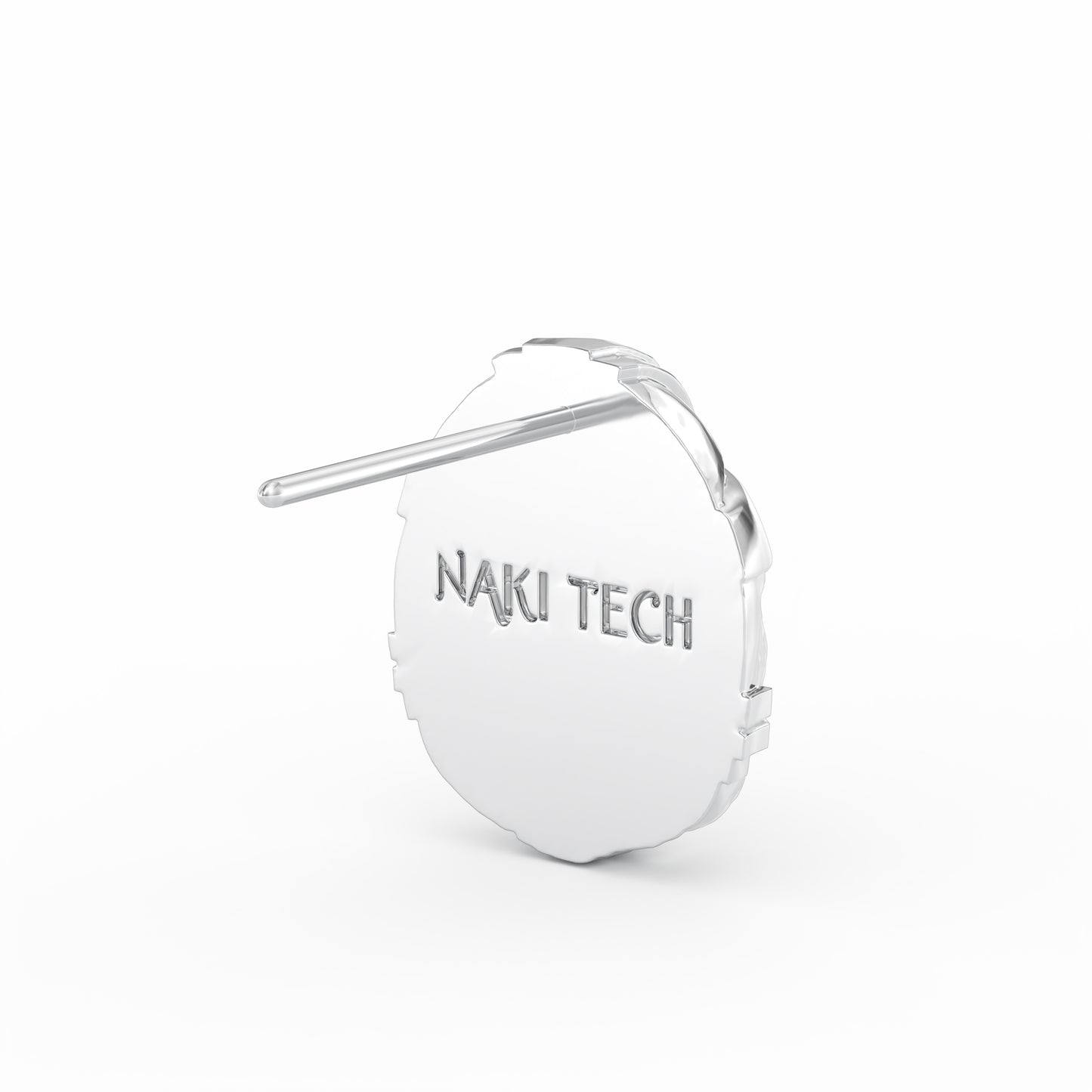 Head Of Olmec Earrings - By Naki Tech