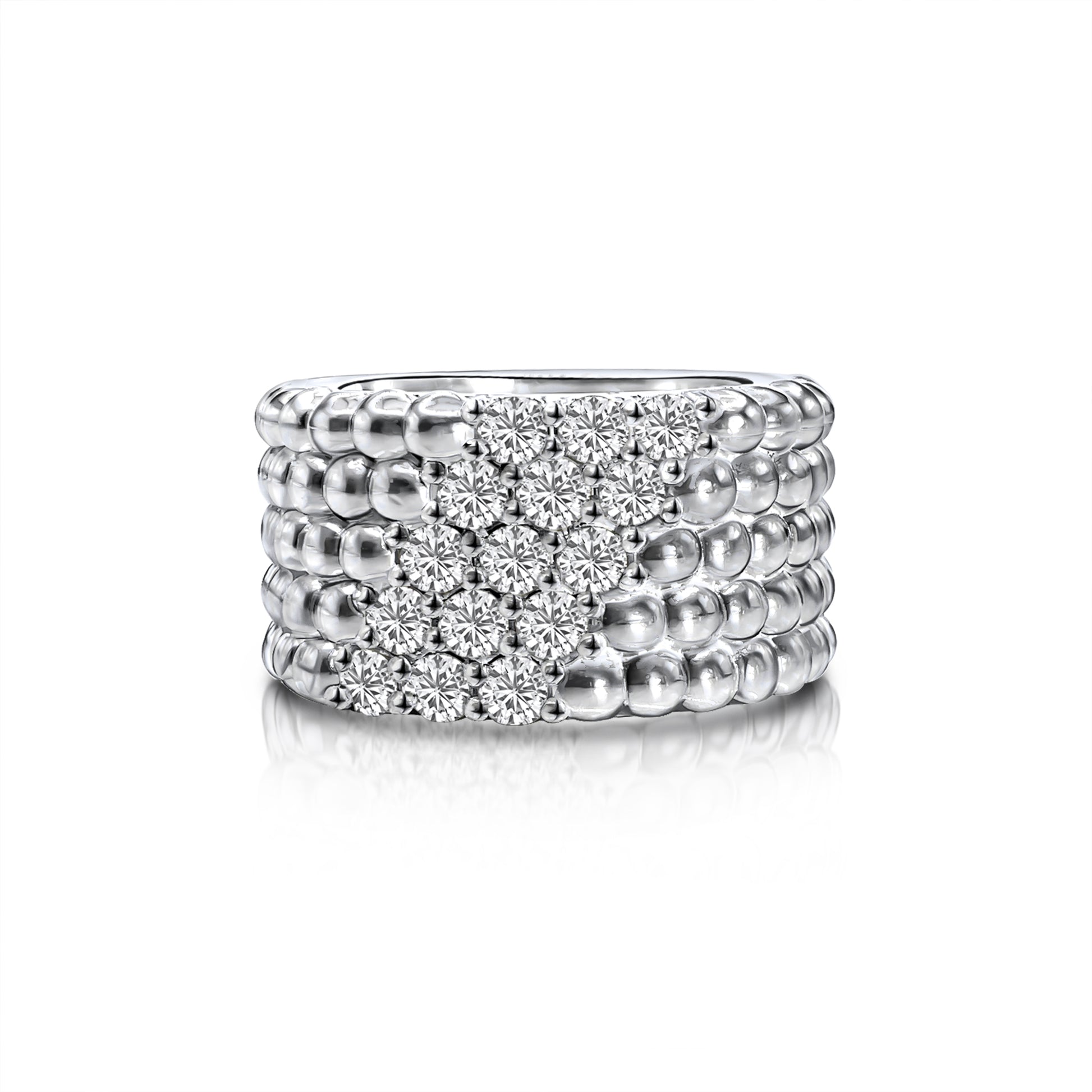 Bead Ring | Silver Ring