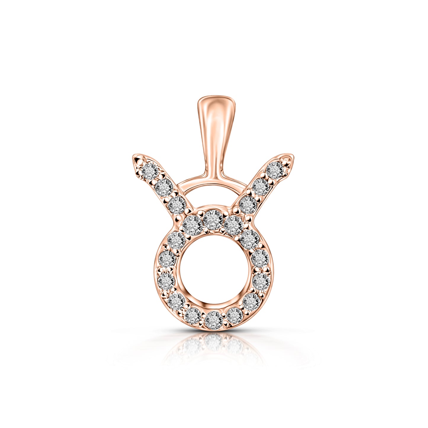 Custom Diamond Pendants | Naki Tech Diamond Zodiac Pendants In Gold