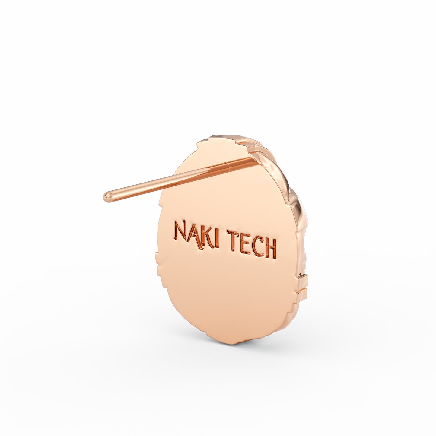 Head Of Olmec Earrings - By Naki Tech