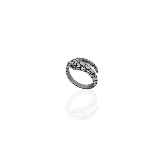 Sterling Silver Snake Ring