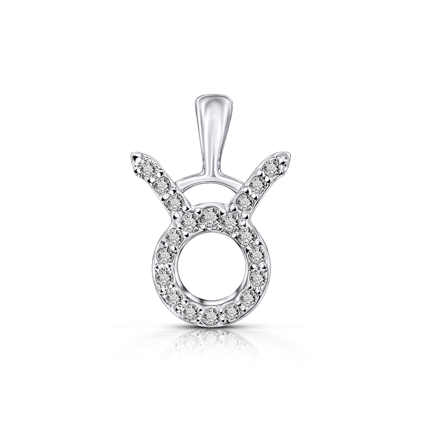 Zodiac Pendant | Naki Tech Moissanite Zodiac Pendants In Silver All 12