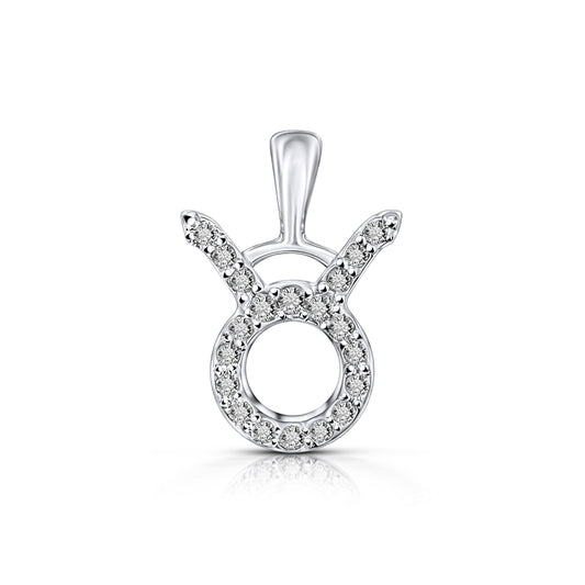 Zodiac Pendant | Naki Tech Moissanite Zodiac Pendants In Silver All 12