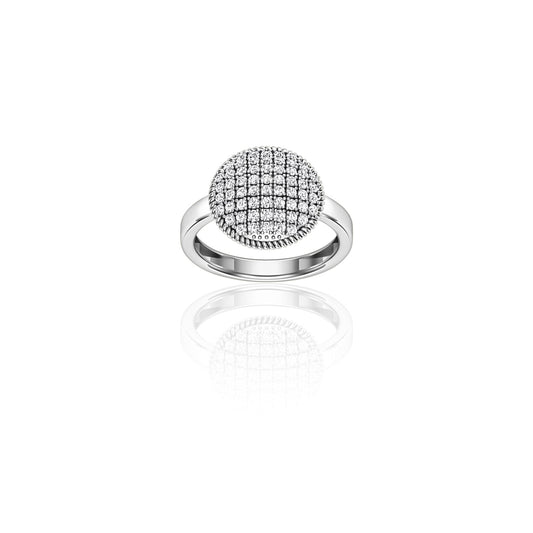 Silver Moissanite Rings