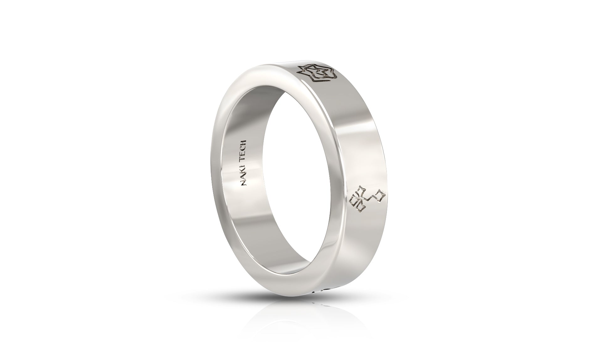 Unique Ring Jewelry | White Gold Ring
