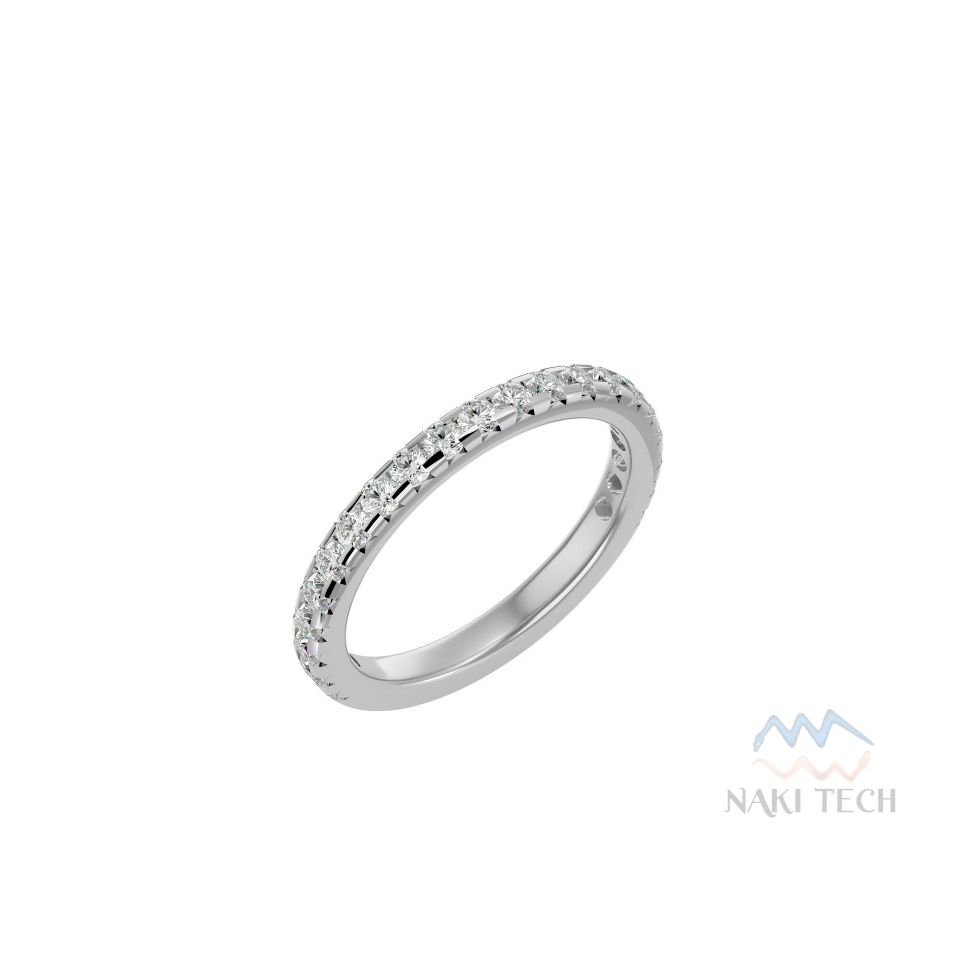 Wedding Band Moissanite, Lab Diamonds