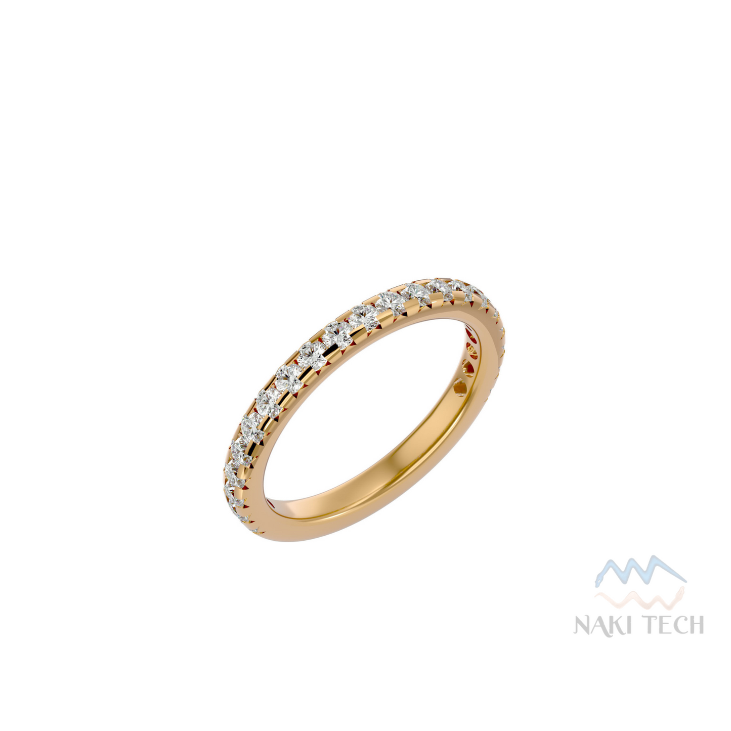 Wedding Band Moissanite, Lab Diamonds