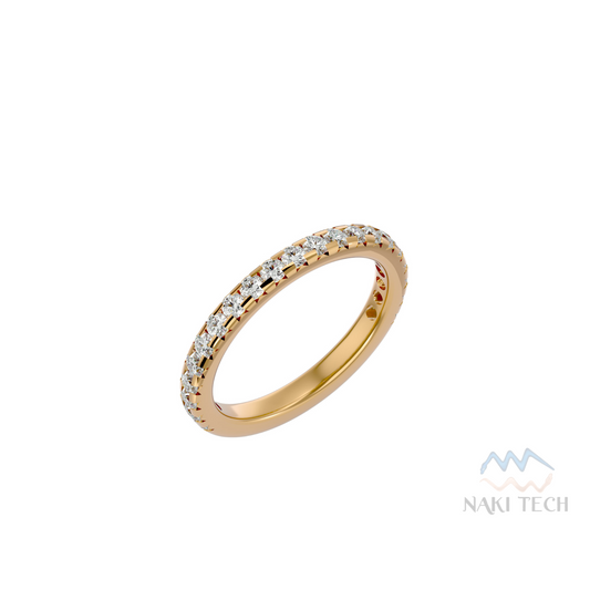 Half Eternity Band | Wedding Band Moissanite