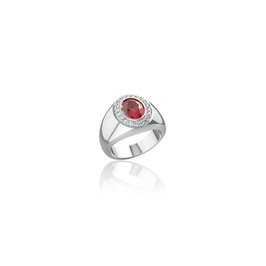Men's Ruby Ring | Men's Garnet Rings