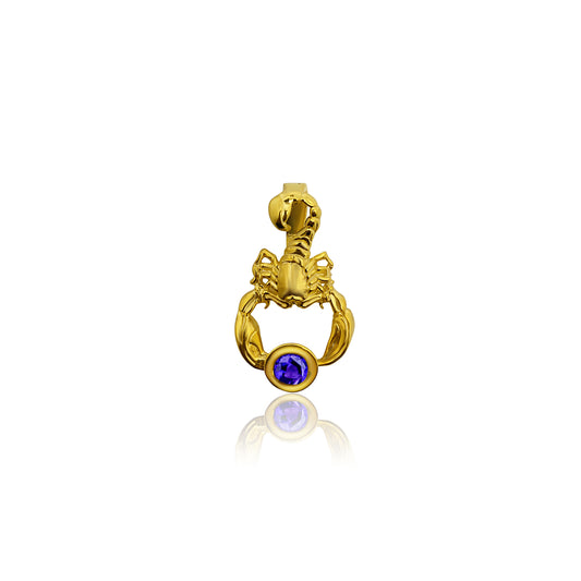 Scorpion Necklace | Gold Scorpion Pendant